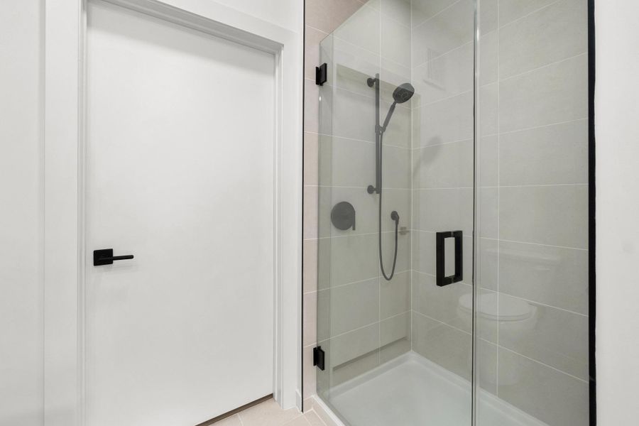 Furnished interior view inside a new home in One Oak, Austin (Image 10).