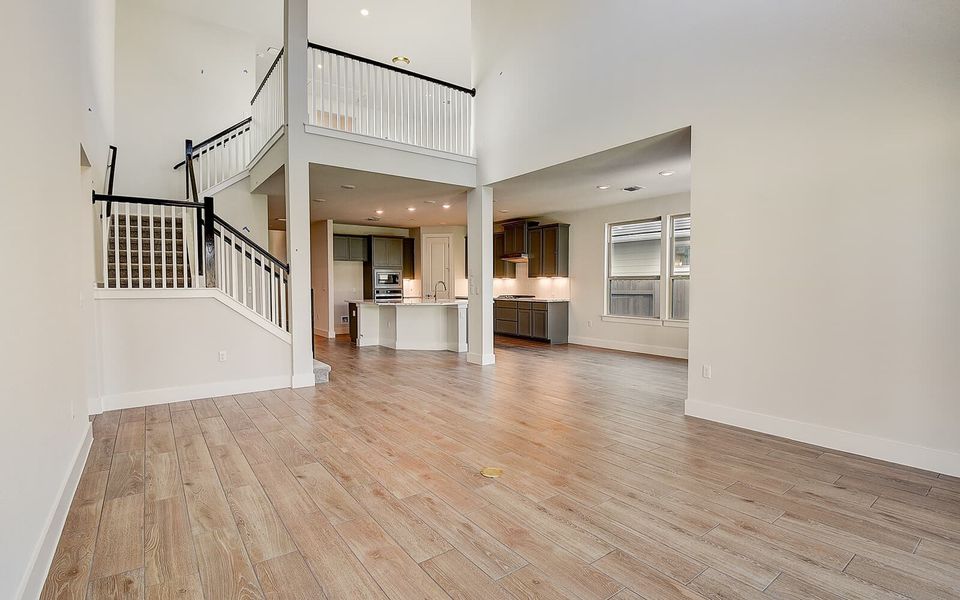 Spacious, unfurnished interior of a new home in Traditional Homes at Easton Park, Austin (Image 10). Spacious, unfurnished interior of a new home in Traditional Homes at Easton Park, Austin (Image 10).