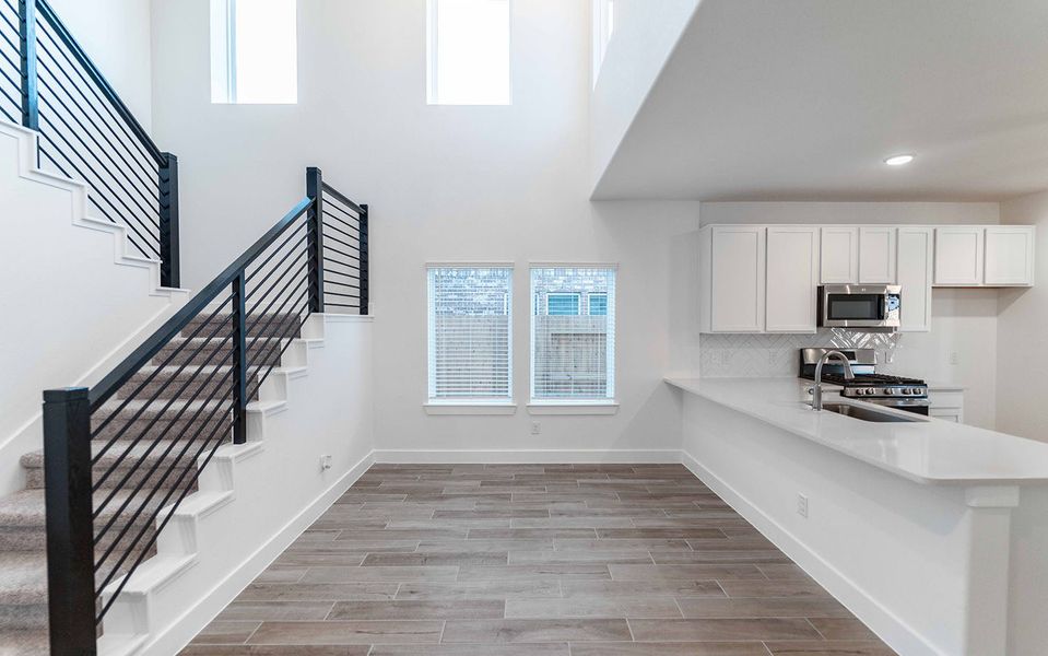 Furnished interior view inside a new home in River Ranch Meadows, Dayton (Image 3).