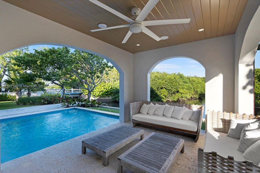 Exterior details and patio area of a home in , Palm Beach (Image 35). Exterior details and patio area of a home in , Palm Beach (Image 35).
