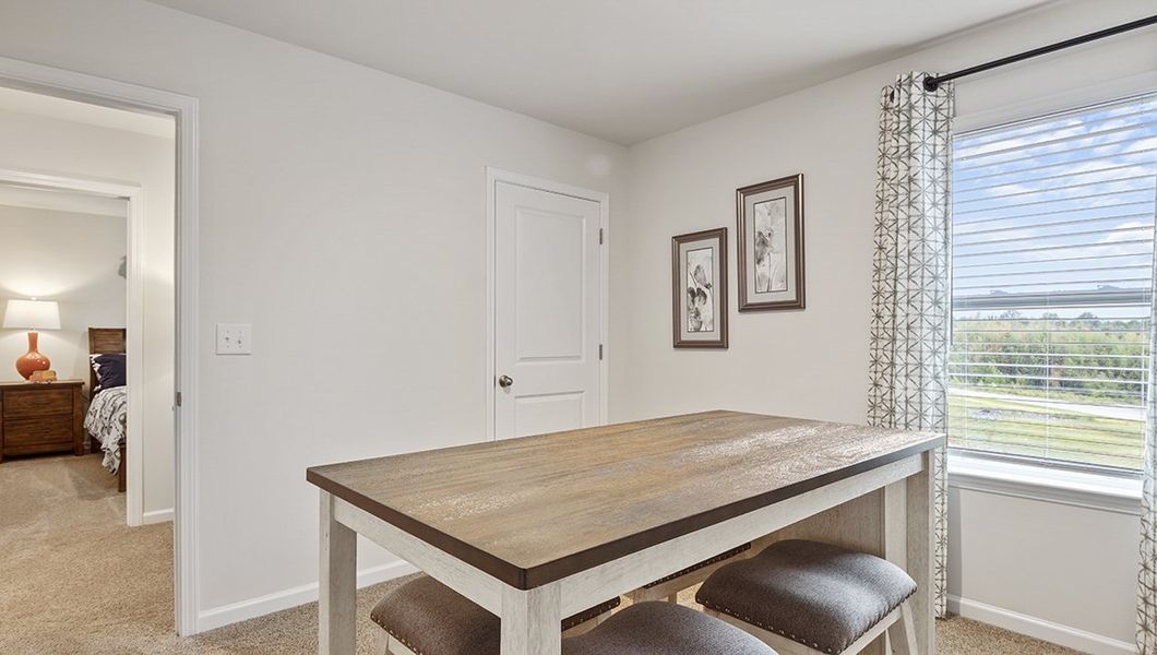 Furnished interior view inside a new home in Willow Mill, Thomasville (Image 24).