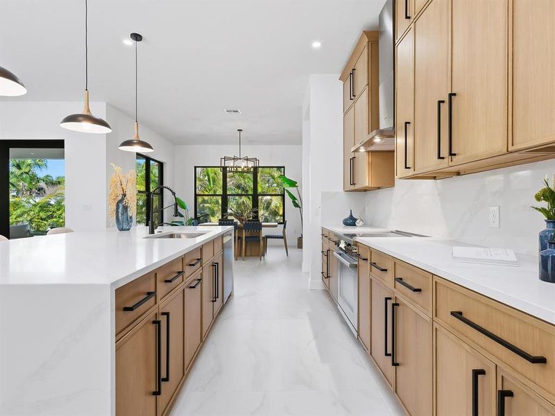 Furnished interior view inside a new home in , Sarasota (Image 12).