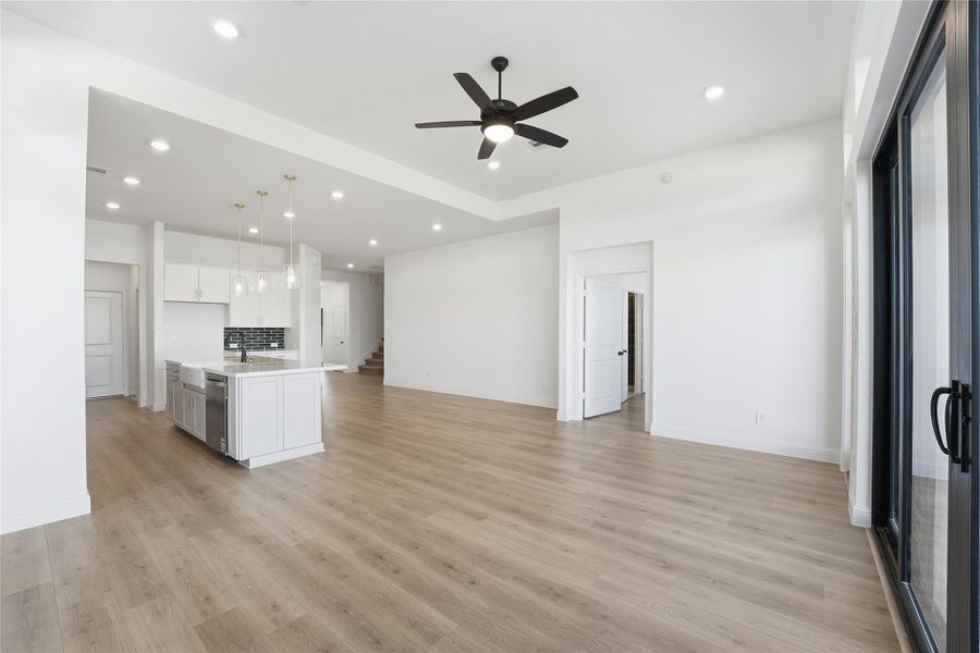 Spacious, unfurnished interior of a new home in , Cypress (Image 15).