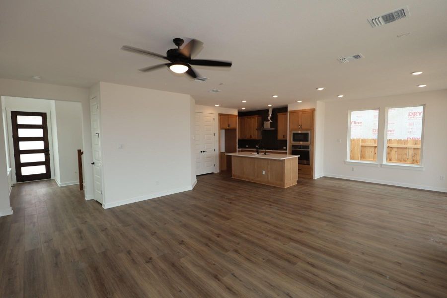 Spacious, unfurnished interior of a new home in Flora, Hutto (Image 9). Spacious, unfurnished interior of a new home in Flora, Hutto (Image 9).