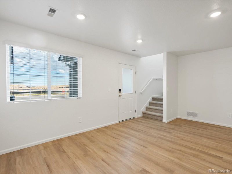 Spacious, unfurnished interior of a new home in Skyview at High Point, Aurora (Image 13). Spacious, unfurnished interior of a new home in Skyview at High Point, Aurora (Image 13).