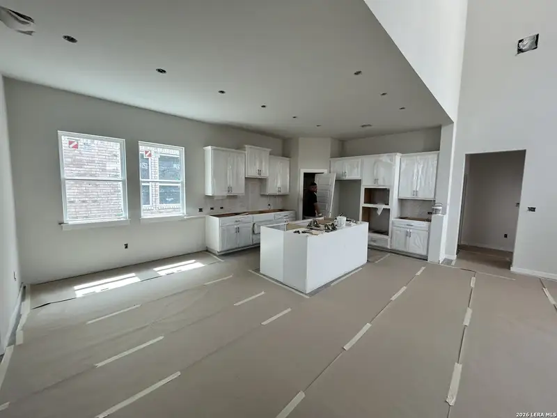 In-progress construction of a new home in Legacy at Lake Dunlap, New Braunfels, TX (Image 3).