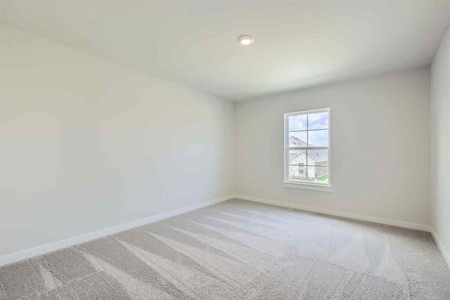 Spacious, unfurnished interior of a new home in Prestige Collection at Overland Grove, Forney (Image 17). Spacious, unfurnished interior of a new home in Prestige Collection at Overland Grove, Forney (Image 17).