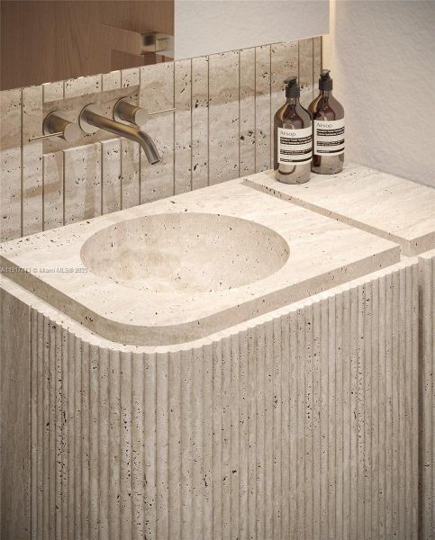 Close-up of interior finishes inside a home in , Coral Gables (Image 24).