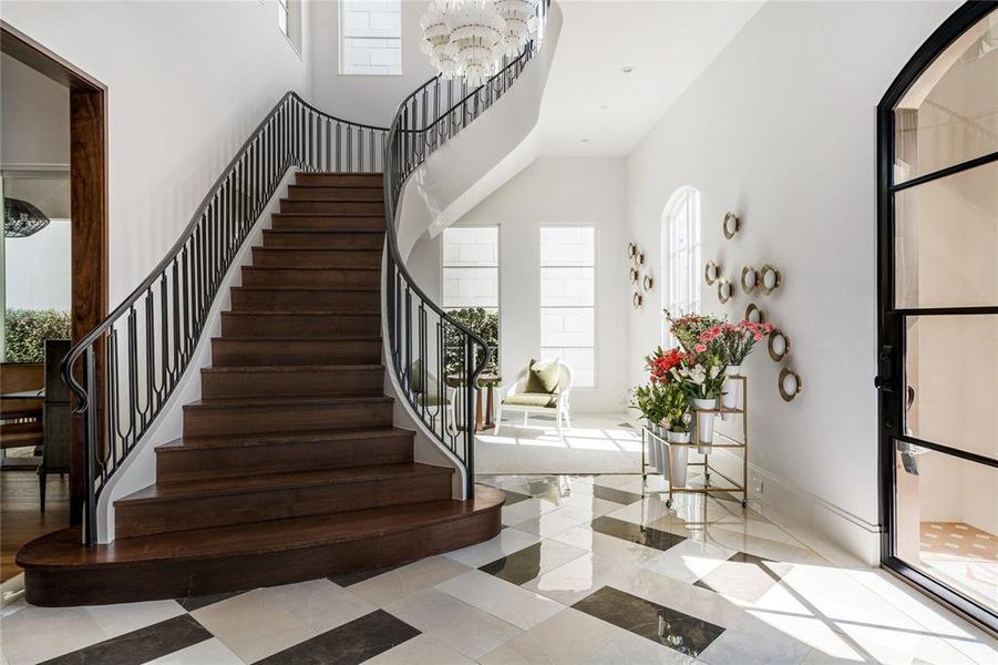 Furnished interior view inside a new home in , Southlake (Image 32).