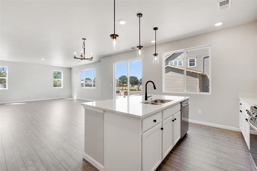 Furnished interior view inside a new home in Cherry Meadows, Brighton (Image 8). Furnished interior view inside a new home in Cherry Meadows, Brighton (Image 8).