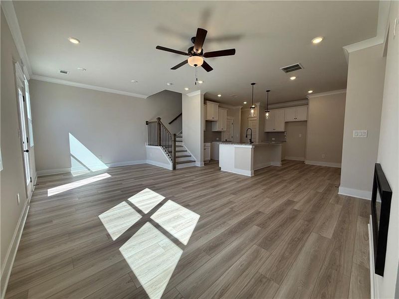 Spacious, unfurnished interior of a new home in The Towns at Auburn Station East, Auburn (Image 13).