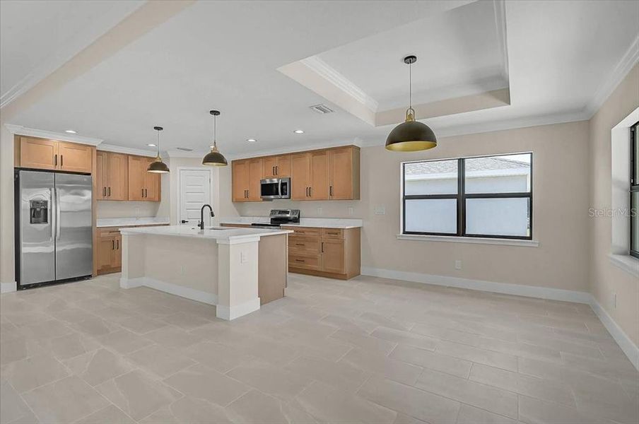 Furnished interior view inside a new home in , Rotonda West (Image 11).