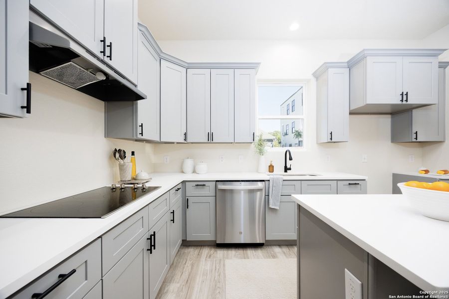 Furnished interior view inside a new home in , San Antonio (Image 11). Furnished interior view inside a new home in , San Antonio (Image 11).