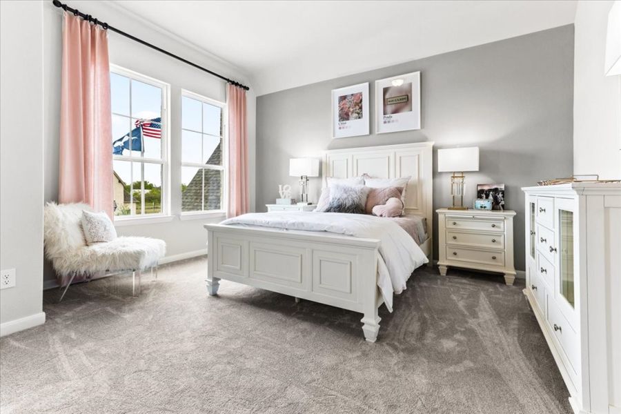 Furnished interior view inside a new home in Nelson Lake, Rockwall (Image 17).