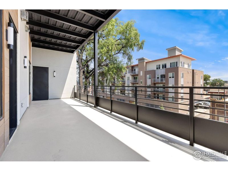 Exterior details and patio area of a home in , Loveland (Image 22).