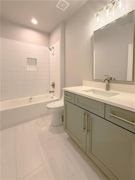 Furnished interior view inside a new home in , Marietta (Image 17).