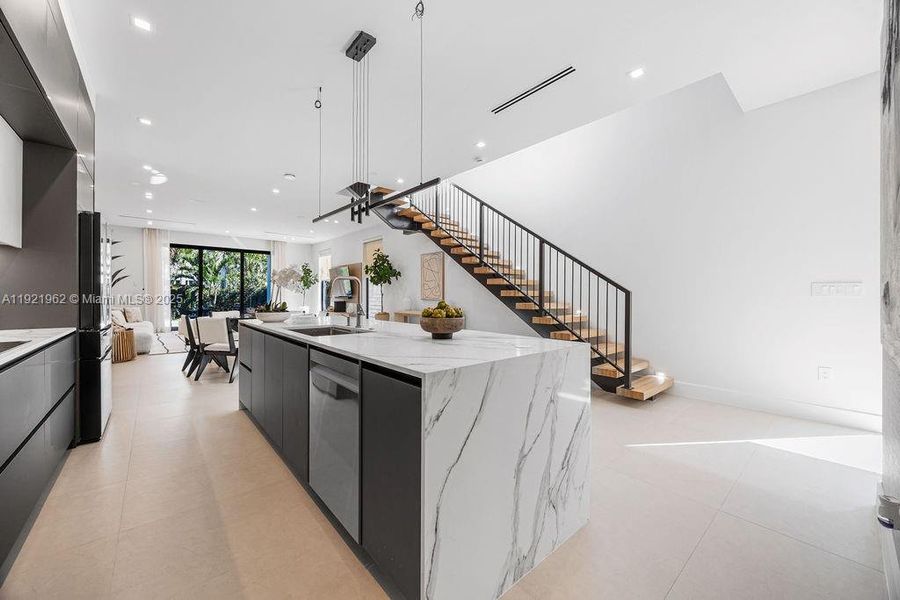Furnished interior view inside a new home in , Fort Lauderdale (Image 36).