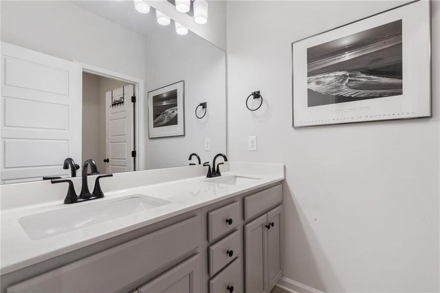 Furnished interior view inside a new home in , Auburn (Image 34).