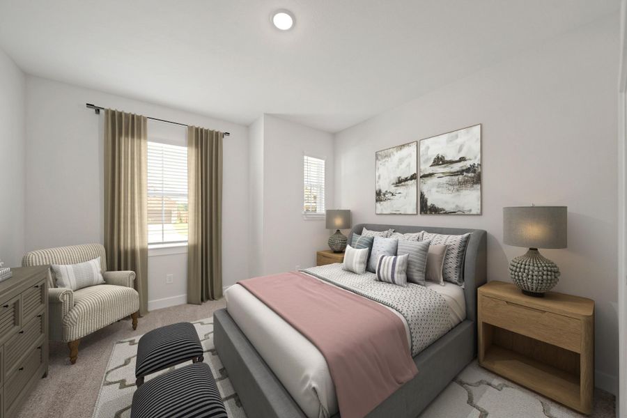 Bedroom 2 (*Photo not of actual home and used for illustration purposes only.)