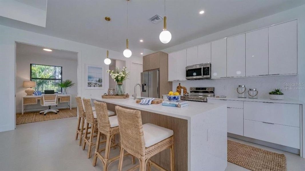 Furnished interior view inside a new home in , Lehigh Acres (Image 8).