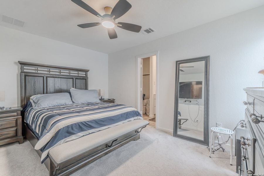Furnished interior view inside a new home in Flora Meadows, Converse (Image 5).