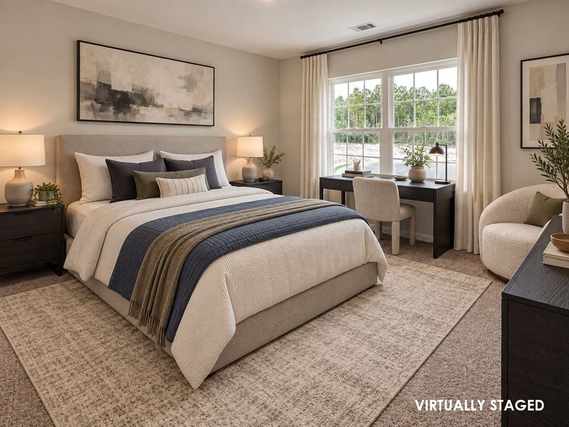 Furnished interior view inside a new home in Doctor's Creek, Ludowici (Image 15).