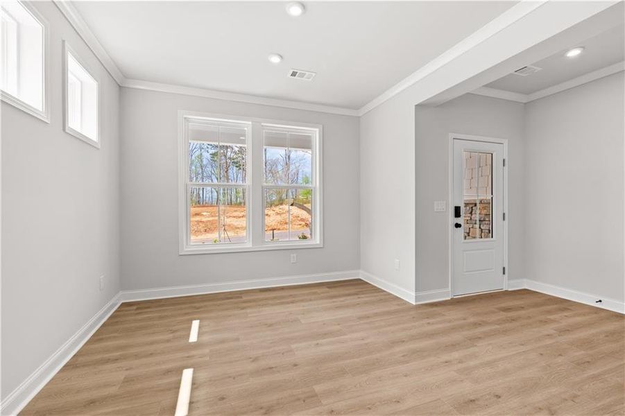 Spacious, unfurnished interior of a new home in Acacia, Cumming (Image 23).