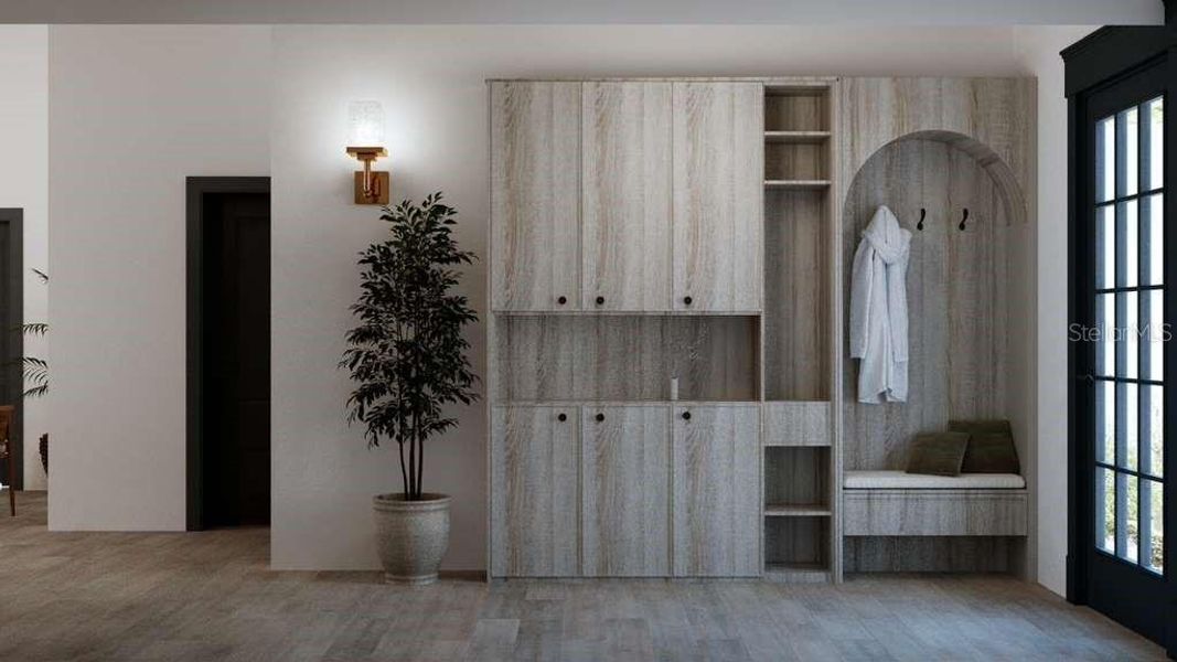 Furnished interior view inside a new home in , Ocala (Image 8).