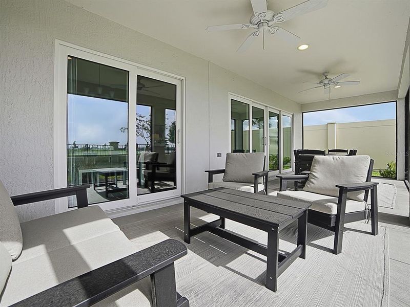 Exterior details and patio area of a home in , The Villages (Image 26). Exterior details and patio area of a home in , The Villages (Image 26).