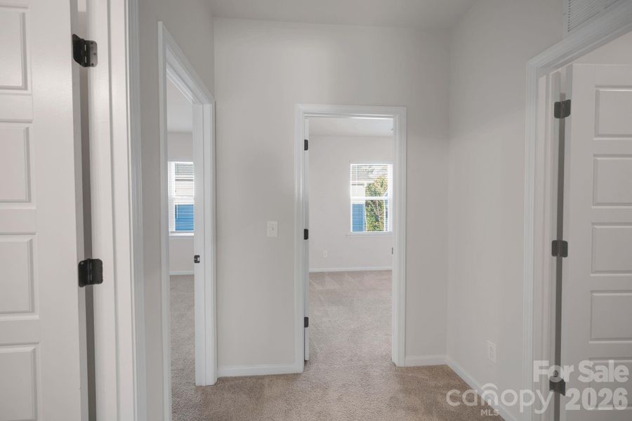 Spacious, unfurnished interior of a new home in Trellis at The Commons, Charlotte (Image 19). Spacious, unfurnished interior of a new home in Trellis at The Commons, Charlotte (Image 19).