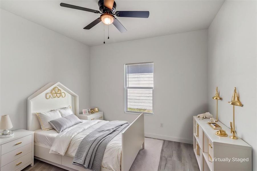 Furnished interior view inside a new home in , Dallas (Image 15).