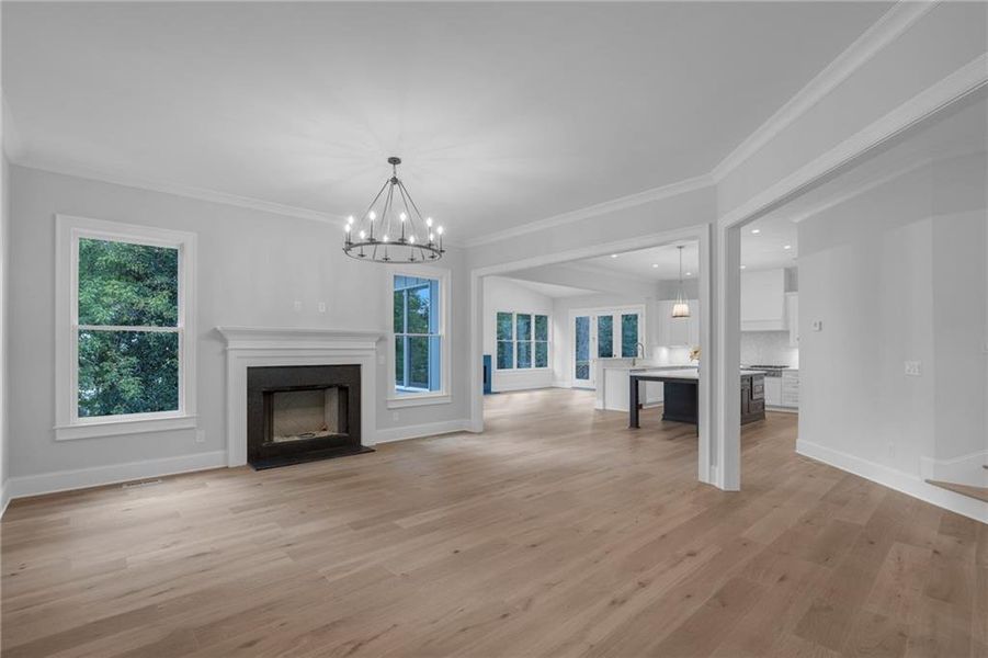 Spacious, unfurnished interior of a new home in , Atlanta (Image 51).