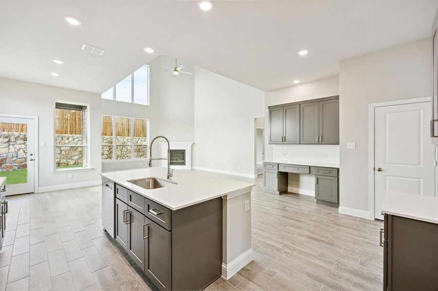 Furnished interior view inside a new home in Venetian, Weston (Image 6).