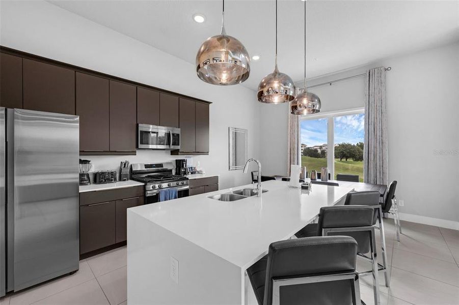 Furnished interior view inside a new home in , Kissimmee (Image 14).