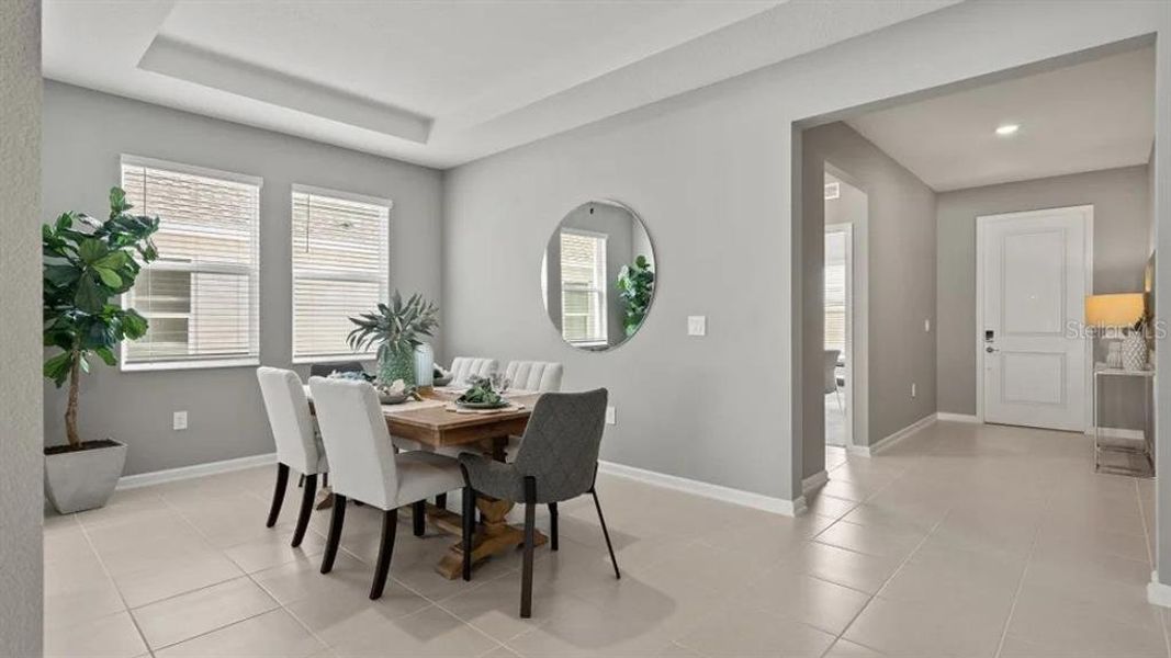 Furnished interior view inside a new home in , Apopka (Image 16). Furnished interior view inside a new home in , Apopka (Image 16).