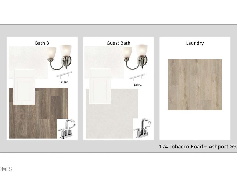 Sample of building materials used in homes in Tobacco Road, Angier (Image 3).