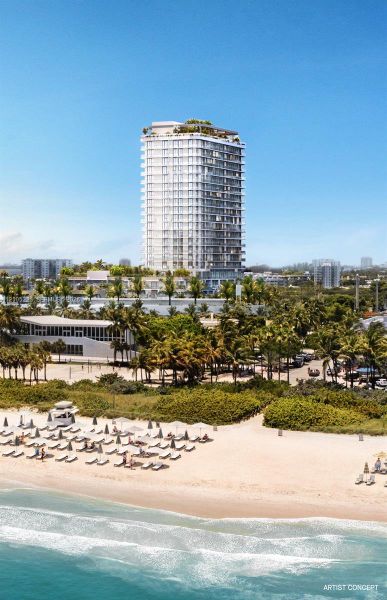 Condo located in Miami Beach, FL showcasing its design and architecture (Image 26).