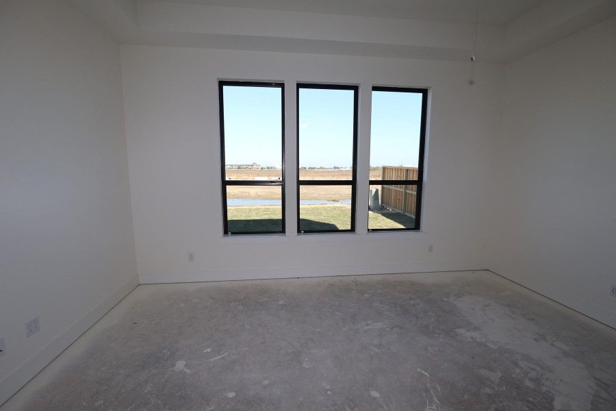 In-progress construction of a new home in Dunham Pointe, Cypress, TX (Image 18).