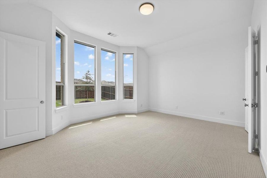 Spacious, unfurnished interior of a new home in Wildflower Ranch, Dish (Image 17).