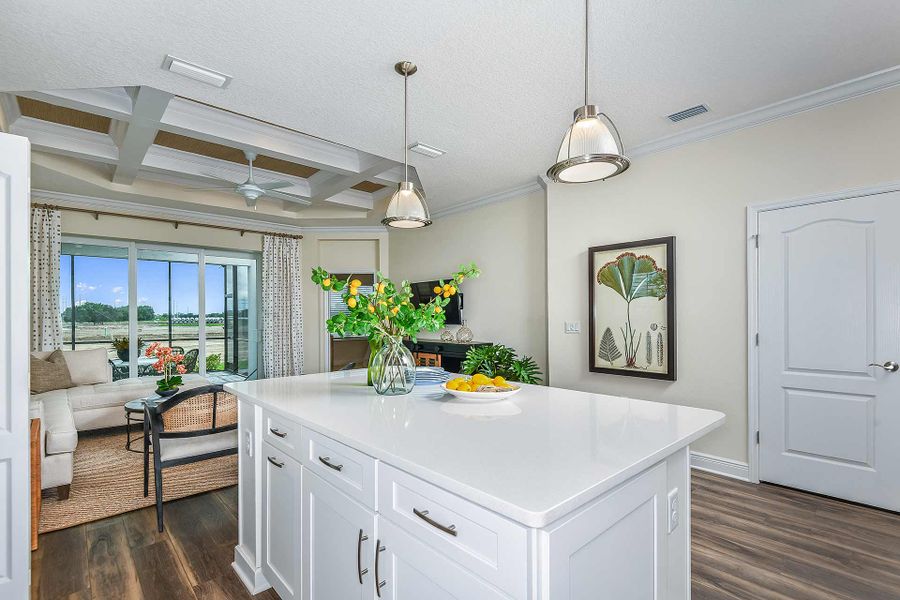 Furnished interior view inside a new home in Windward, Sarasota (Image 9). Furnished interior view inside a new home in Windward, Sarasota (Image 9).