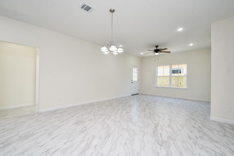 Spacious, unfurnished interior of a new home in , Houston (Image 15). Spacious, unfurnished interior of a new home in , Houston (Image 15).