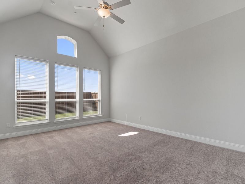 Representative unfurnished interior of a home built from the Weston by Landon Homes in Lexington Frisco, Frisco (Image 16).
