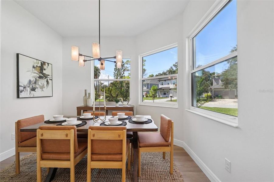 Furnished interior view inside a new home in , Tampa (Image 33).
