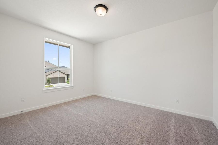 Spacious, unfurnished interior of a new home in Heritage, Dripping Springs (Image 32). Spacious, unfurnished interior of a new home in Heritage, Dripping Springs (Image 32).