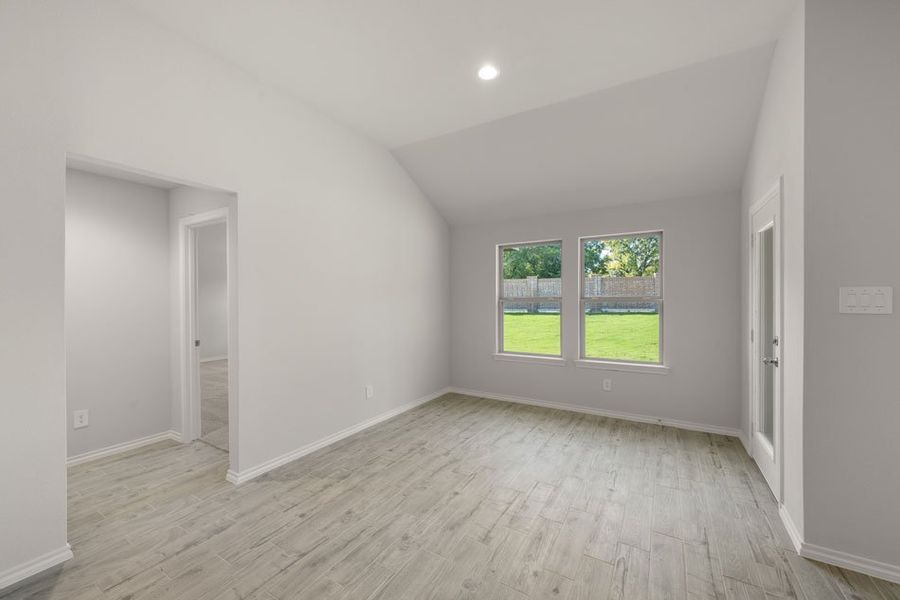 Front exterior of a new home in Stone Eagle, Azle, TX, highlighting curb appeal (Image 9). Front exterior of a new home in Stone Eagle, Azle, TX, highlighting curb appeal (Image 9).