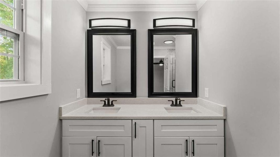 Furnished interior view inside a new home in , Cedartown (Image 7).