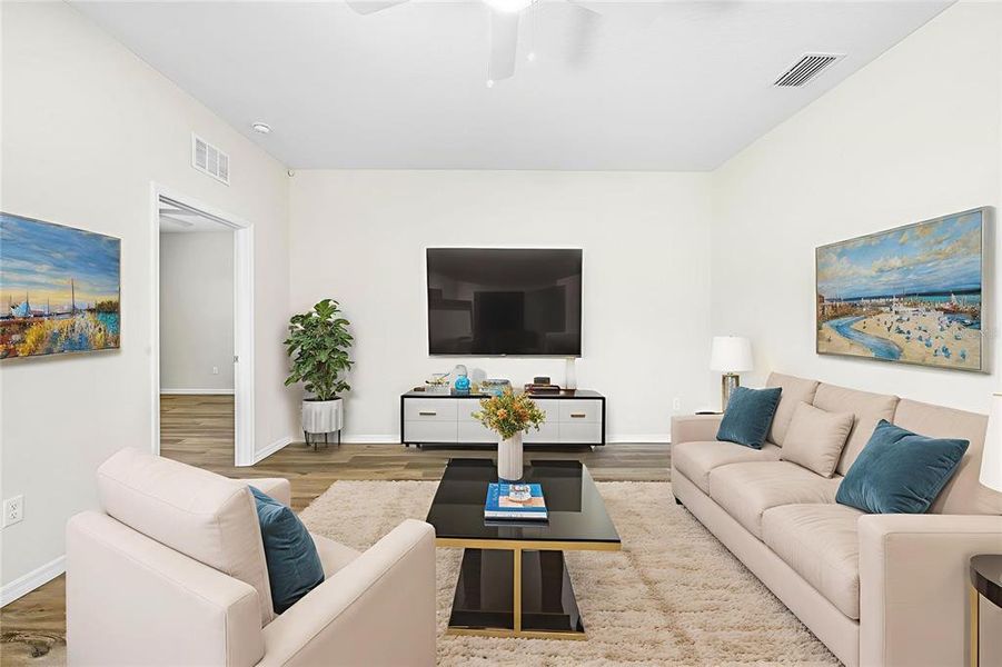 Furnished interior view inside a new home in , Weeki Wachee (Image 4).