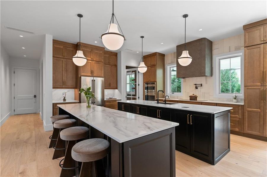 Furnished interior view inside a new home in , Marietta (Image 47).