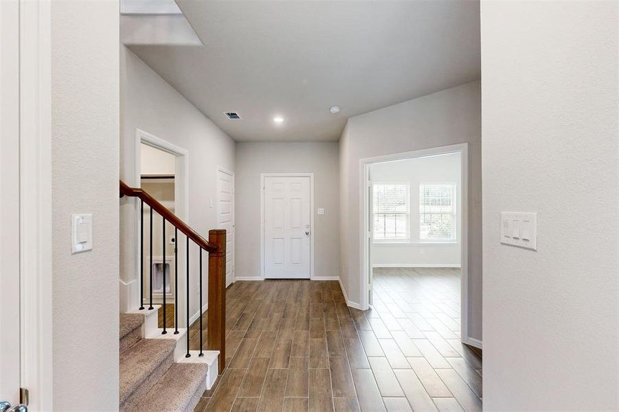Spacious, unfurnished interior of a new home in Kings Way, Denton (Image 24). Spacious, unfurnished interior of a new home in Kings Way, Denton (Image 24).
