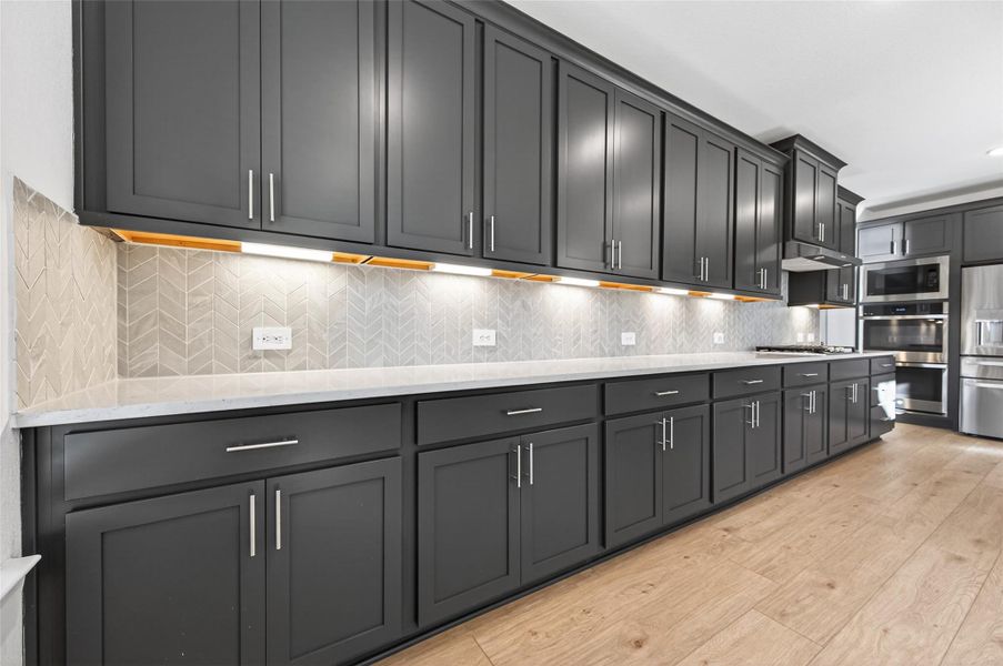 Furnished interior view inside a new home in Sorella, Tomball (Image 6).